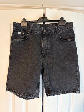 Ragged Jean Shorts